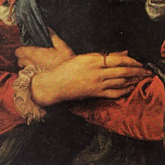 RUBENS Le Chapeau de Paille Original Vintage Dutch Flemish Fine Art Print 1930’s - Picture 4 of 6